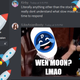 GameStop Discord discusses stonks, along with spaceship emoji.